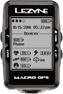 Lezyne Macro GPS Black - Cyklocomputer