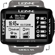 Lezyne Mega XL GPS Black - Kerékpáros computer