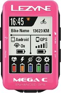 Lezyne Mega C GPS Pink - Bike Computer