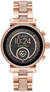 Michael Kors Sofie Heart Rate Pavé Rose Gold-Tone - Smart Watch