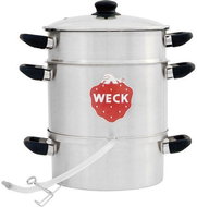 Weck Electric juicer, stainless steel, 1500 W - Juicer