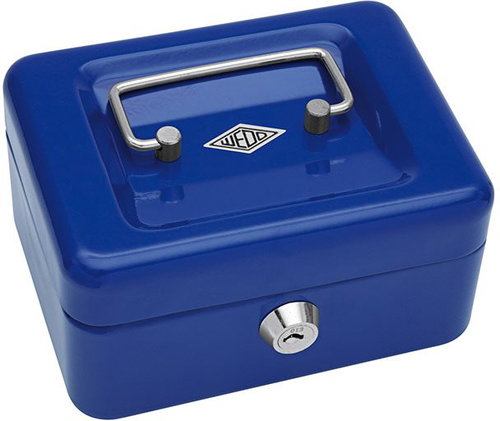 Portable cash register WEDO 152, blue - Portable Cash Register - Main image