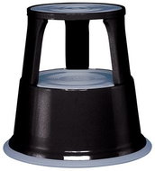 Sliding footrest WEDO, metal, black - Stepper