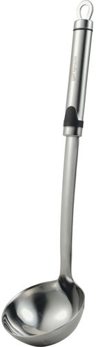 San Ignacio Stainless Steel Soup Ladle, 340mm, Diameter 85mm - Ladle - Main image