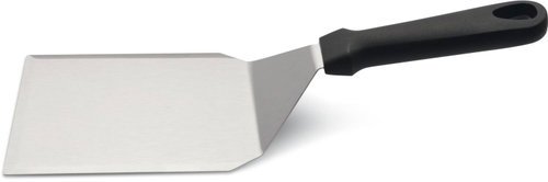 Weis Angled Stainless Steel Turner with Plastic Handle, 305mm - Spatula - Main image