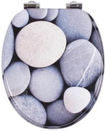 Toilet Seat SCHÜTTE STONES | MDF, Soft Close - Toilet Seat