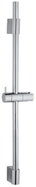 WENKO Sprchová tyč Classic, nerezová ocel, posuvný držák sprchy, stříbrná, 70 cm, průměr 2,2 cm - Shower Pole