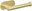 Wenko Toilet paper holder OREA SHINE, Turbo - Loc, gold