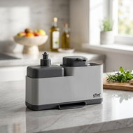 5five Simply Smart Detergent dispenser, liquid soap with sponge holder NEO - Detergent Dispenser