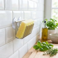 Zeller Metal sponge holder with suction cups - Kitchen Holder