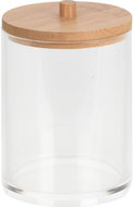 Eleganza Bathroom box with bamboo lid - Storage Jar