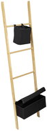 Wenko Towel rack, ladder with 2 partitions, bamboo, Ecori - Towel Rack