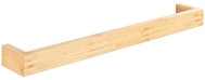 WENKO Držák na ručníky Bambusa, hnědý, 60 × 5 × 9 cm - Towel Rack