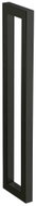 WENKO Držák na ručníky Reitani, kov, černý, 9 × 2 × 40 cm - Towel Rack