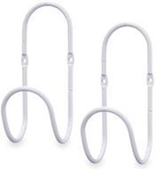 GIFTDECOR Držák na ručníky, kov, bílý, 7 × 6 × 15,5 cm - Towel Rack