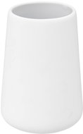 5five Simply Smart, COCON toothbrush cup, ceramic, white - Toothbrush Holder Cup