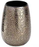 WENKO Kelímek na zubní kartáčky Marrakesh, keramika, hnědý, průměr 8 × 12 cm - Toothbrush Holder Cup