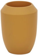 5FIVE SIMPLY SMART Trio Kelímek na zubní kartáčky, polyresin, žlutý, průměr 8 × 10,2 cm - Toothbrush Holder Cup