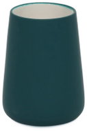 5FIVE SIMPLY SMART Cocon Kelímek na zubní kartáčky, keramika, modrý, 8,3 × 8,3 × 11,8 cm - Toothbrush Holder Cup