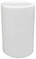 WENKO Kelímek na zubní kartáčky Onyx, mramor, bílý, průměr 7 × 12 cm - Toothbrush Holder Cup
