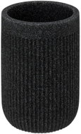 5FIVE SIMPLY SMART Onyx Kelímek na zubní kartáčky, plast, černý, průměr 7 × 10,7 cm - Toothbrush Holder Cup
