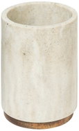 5FIVE SIMPLY SMART Come Kelímek na zubní kartáčky, polyresin, béžový, průměr 7 × 10,5 cm - Toothbrush Holder Cup