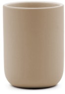 DOUCEUR D'INTÉRIEUR Kelímek na zubní kartáčky Ceralia, keramika, béžový, průměr 7,5 × 10,5 cm - Toothbrush Holder Cup