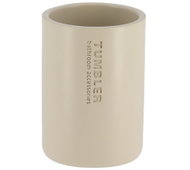 TENDANCE Kelímek na zubní kartáčky Sava, polyresin, béžový, průměr 7,5 × 10,7 cm - Toothbrush Holder Cup