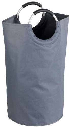 Wenko Jumbo laundry basket, 69 l, grey - Laundry Basket - Main image