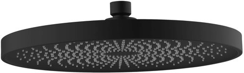 Wenko Software Hlavová sprcha kulatá, průměr 26 cm, černá - Rain Shower - Main image