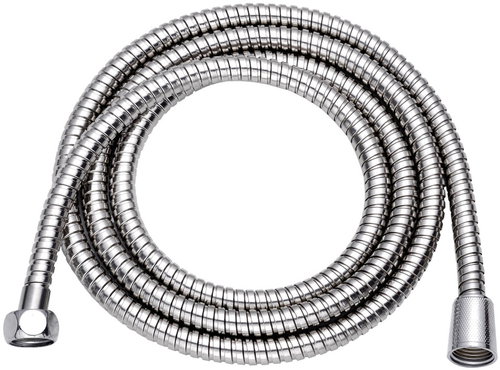 Douceur d'intérieur Hydro Stainless steel shower hose, 2 m - Shower Hose - Main image