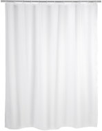 Wenko Shower curtain textile Peva, white, 180 × 200 cm - Shower Curtain
