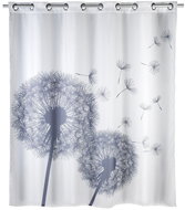 Wenko Shower curtain textile Astera Flexi, 180 × 200 cm - Shower Curtain