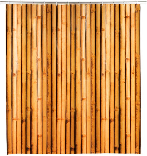 Wenko Shower curtain Bamboo, 180 × 200 cm - Shower Curtain - Main image