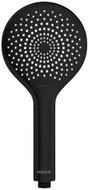 WENKO shower head, 3 modes, 12cm diameter, black - Shower Head