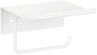 WENKO Držák na toaletní papír Desulo, kov, bílý, 14 × 12 × 6,2 cm - Toilet Paper Holder