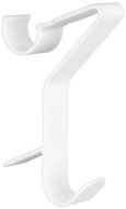 WENKO Háček Flexi, na radiátor, plast, bílý, 8,5 × 2,5 × 13,5 cm - Hook