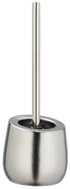 WENKO WC štětka Badi, keramika, stříbrná, 13,5 × 38 cm - Toilet Brush