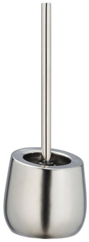 WENKO Badi toilet brush, ceramic, silver, 13.5×38cm Main image WENKO Badi toilet brush, ceramic, silver, 13.5×38cm - Toilet Brush - Main image