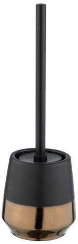 WENKO WC štětka Brandol, keramika, černá, průměr 12 × 13 cm - Toilet Brush - Main image