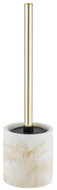 WENKO WC štětka Odos, polyresin, bílá, průměr 7,5 × 10 cm - Toilet Brush