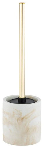 WENKO WC štětka Odos, polyresin, bílá, průměr 7,5 × 10 cm - Toilet Brush - Main image