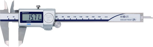 Mitutoyo Digital caliper 0-150 mm, IP-67, with data output, with scroll wheel, jaws axes - Caliper - Main image