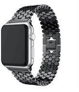 Drakero Kovový Luxary pro Apple Watch 42mm / 44mm / 45mm / Ultra 49mm černý - Watch Strap
