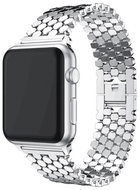 Drakero Kovový Luxary pro Apple Watch 38mm / 40mm / 41mm stříbrný - Watch Strap