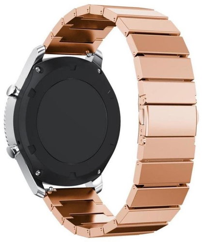 Drakero Kovový Style pro 20mm Quick Release zlato-růžový - Watch Strap - Main image