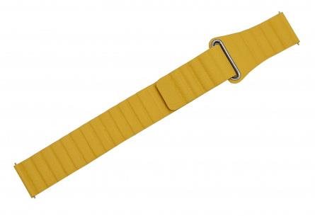 Drakero Kožený Elegance pro 22mm Quick Release žlutý - Watch Strap - Main image
