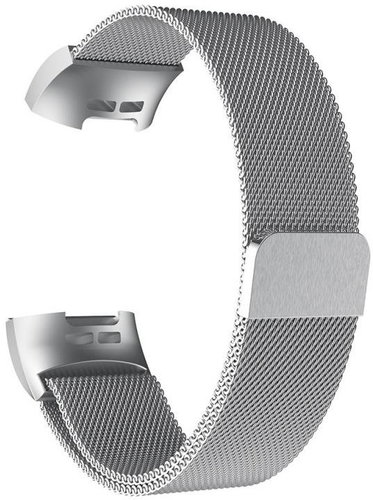 Drakero Milanese stroke for Fitbit Charge silver - Watch Strap - Main image
