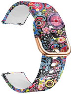 Drakero Silicone Strap Peacock 18mm Quick Release - Watch Strap