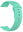 Strap Turquoise 18mm Quick Release